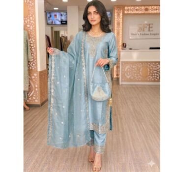 Silver-Glow Sheesha Ensemble